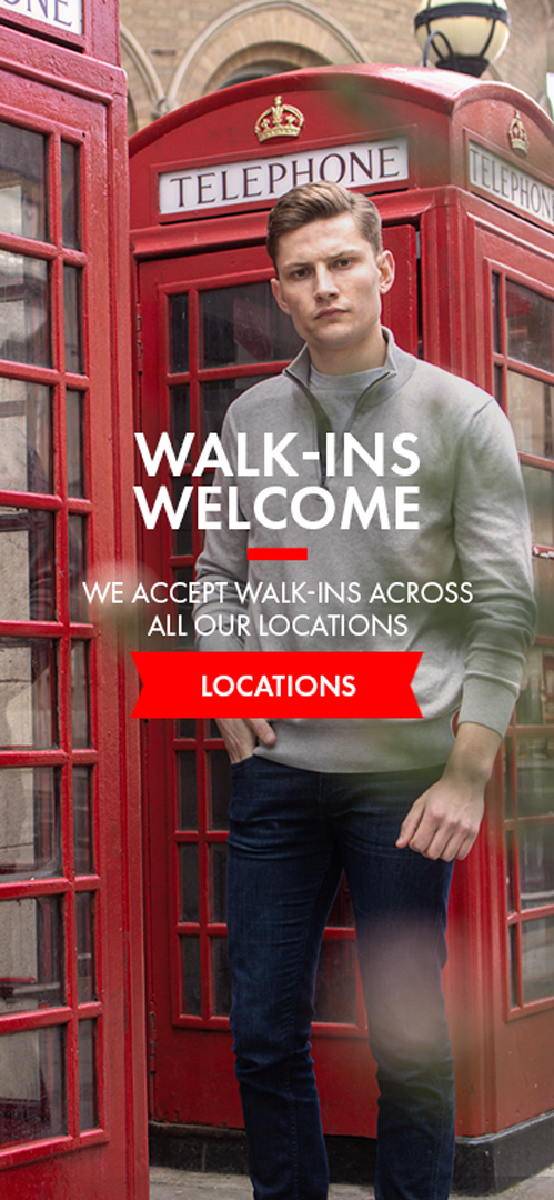 Walk-ins Welcome - mobile image